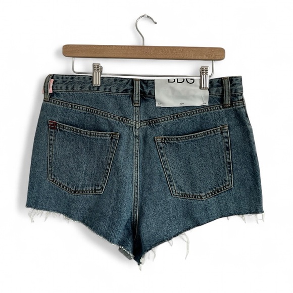 BDG Blue Jean Shorts High-Waisted Cut-Off - Picture 2 of 2